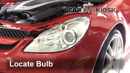 2009 Mercedes-Benz SLK300 3.0L V6 Lights Parking Light (replace bulb)